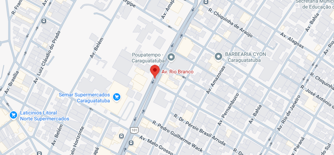 Mapa com localização em tempo real
